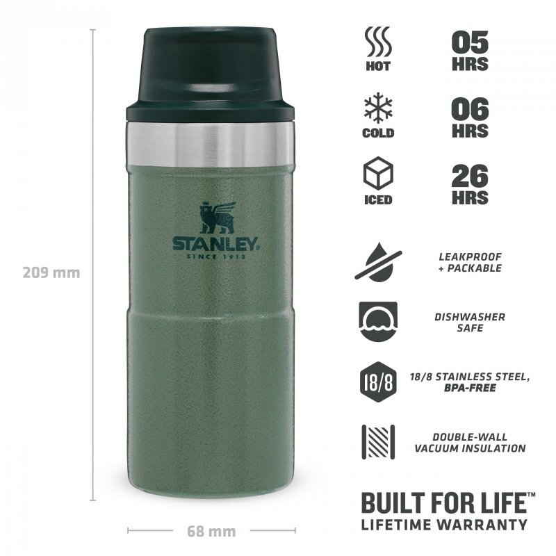 STANLEY Termo hrnček 350ml Hammertone Green